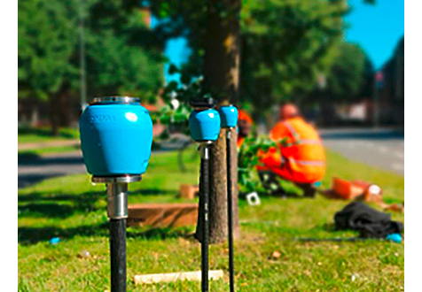 Sensoren für Umweltmonitoring (Foto: Stadtwerke Bochum Netz)